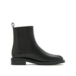 Load image into Gallery viewer, Black Leather Ankle Chelsea Boots
